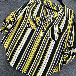 Torrid Harper Georgette Pullover 3/4 Sleeve Blouse